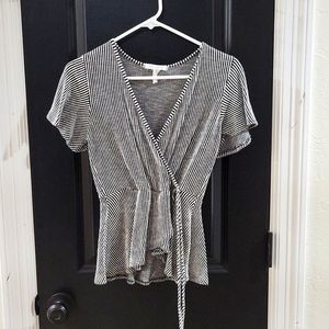Faux wrap top
